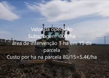 Agricultura de Precisão, Subsolagem parcial de zonas compactadas