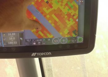 Mapa de rendimento AP (recolha de informação georeferenciada)