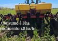 Strip-till para descompactar a linha de sementeira